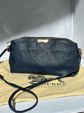 Burberry Navy Crossbody Bag